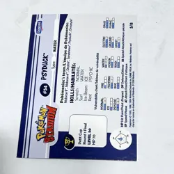Pokemon Psyduck Danone Promo Card Stadium TIP Shiny NM-MT #54 Rare - Image 8