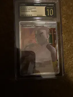 Professor's Research 024/025 Pokemon Celebrations CGC 10 Graded Card - Image 1
