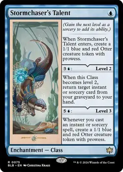 MTG-Stormchaser's Talent Bloomburrow(NM)#75 - Image 1