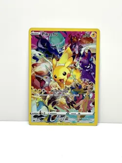 Pikachu Secret Rare 160/159 Crown Zenith Sword & Shield Pokemon TCG 2023 - Image 1