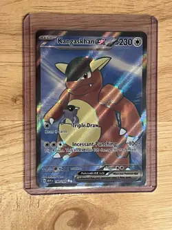 Pokemon 151 Kangaskhan EX 190/165 S&V PokÃ©mon 151 Ultra Rare Holo Full Art - Image 1