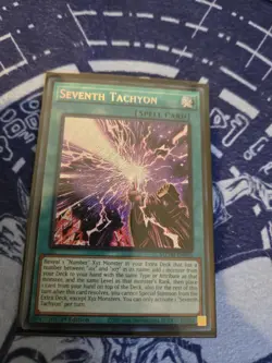 Yugioh Seventh Tachyon MZTM-EN016 Secret Rare 1st Edition NM - Image 1