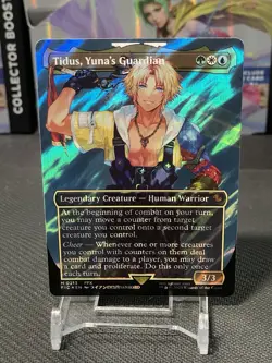 Tidus, Yuna's Guardian (Surge Foil) Commander: Final Fantasy MTG TCG English - Image 1