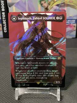 Sephiroth, Fabled Soldier - Surge foil - Magic X Final Fantasy MTG TCG - Image 1