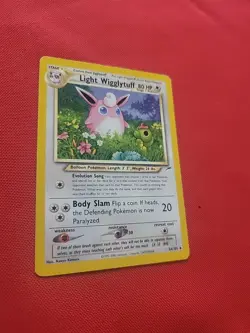 Pokemon: Light Wigglytuff #54/105 Neo Destiny 2000 Vintage Non-holo - LP - L115 - Image 10