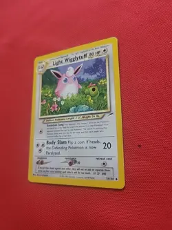 Pokemon: Light Wigglytuff #54/105 Neo Destiny 2000 Vintage Non-holo - LP - L115 - Image 11
