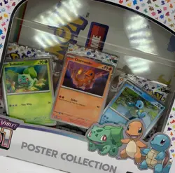 Pokemon Scarlet & Violet 151 Poster Collection Sealed NM Cards Booster Packs - Image 2
