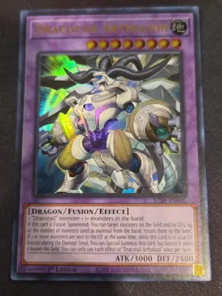 Yugioh! 1x Dracotail Arthalion JUSH-EN006 Ultra Rare 1st Ed NM In Hand - Image 1