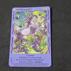 Ceratos Bella Sara Foil Card Italian Magical Friends NM - Image 1