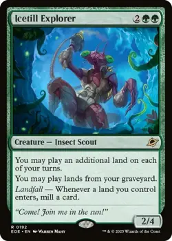 IceTill Explorer MTG Edge of Eternities Card NM Condition - Image 1