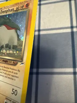 Pokemon TCG Dark Donphan 3/105, Neo Destiny Set, Holo Rare Card! - Image 4