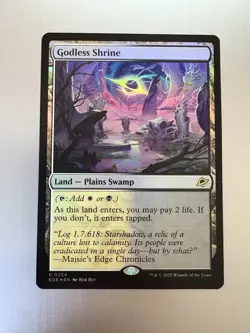 Godless Shrine - 254 - MTG: Edge of Eternities - Rare - FOIL - Image 1