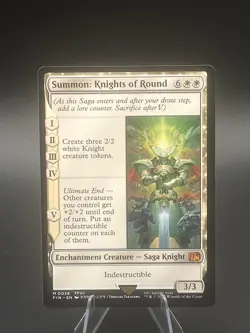 SUMMON: KNIGHTS OF THE ROUND - MTG Final Fantasy Mythic #0036 - Image 1
