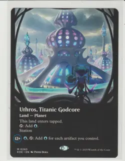 Uthros, Titanic Godcore - Borderless - Edge of Eternities - MTG - Image 1