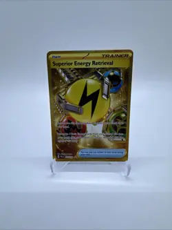 Pokemon TCG Superior Energy Retrieval Secret Rare Full Art Paldea 277/193 NM - Image 1