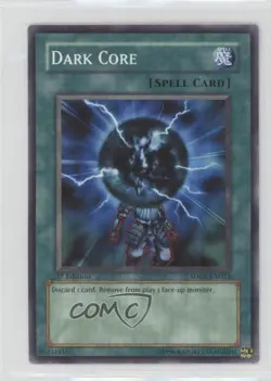 Dark Core 1st Ed. YuGiOh The Emperor Structure Deck #SDDE-EN023 2008 0b3 - Image 1