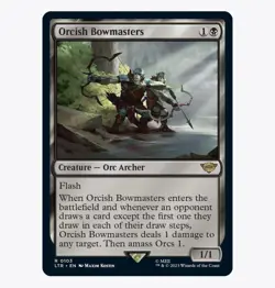 Orcish Bowmasters - The Lord of the Rings (LTR) - MTG Rare #103 | Regular Card - Image 1