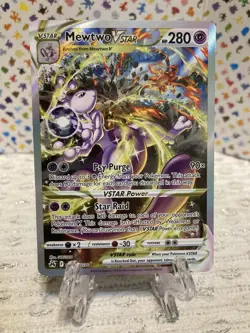 Mewtwo VSTAR - GG44/GG70 - Ultra Rare Near Mint Crown Zenith Pokemon - Image 1