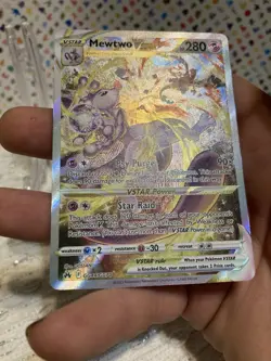 Mewtwo VSTAR - GG44/GG70 - Ultra Rare Near Mint Crown Zenith Pokemon - Image 4