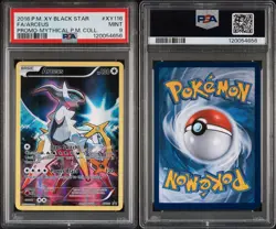 2016 Pokemon XY Promo Mythical Collection Arceus Full Art #XY116 PSA 9 Mint - Image 3
