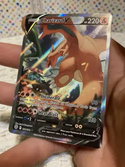 Pokemon TCG Charizard V 154/172 Brilliant Stars Alt Art Ultra Rare Near Mint - Image 3