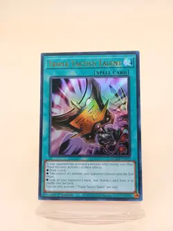 Triple Tactics Talent BLMM-EN170 Ultra Rare NM 1st Edition YUGIOH - Image 1