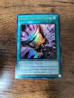 Triple Tactics Talent BLMM-EN170 Ultra Rare NM 1st Edition YUGIOH - Image 1