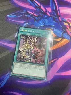 1x (M/NM) Stake Your Soul!  - MP24-EN142 - PSCR - 1st Edition YuGiOh - Image 1