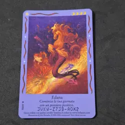 Edana Bella Sara Foil Card Italian Magical Friends NM - Image 1
