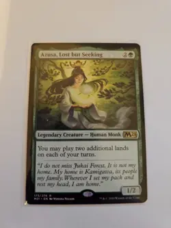 Azusa, Lost but Seeking MTG M21 LP - Image 1