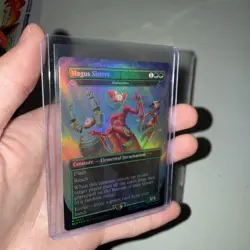 Magus Sisters Endurance FOIL BORDERLESS MTG Final Fantasy Secret Lair #7008 - Image 2