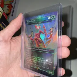 Magus Sisters Endurance FOIL BORDERLESS MTG Final Fantasy Secret Lair #7008 - Image 4