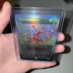 Magus Sisters Endurance FOIL BORDERLESS MTG Final Fantasy Secret Lair #7008 - Image 5