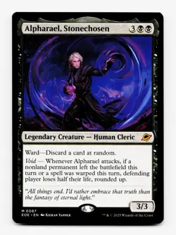 Alpharael, Stonechosen [Edge of Eternities] MTG Magic NM/M ðŸ’€ðŸ’€ - Image 1