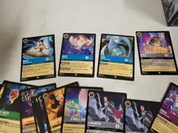 600+ Disney Lorcana Card Lot First Chapter To Azurite Sea w/ Legendary Rare Foil - Image 2
