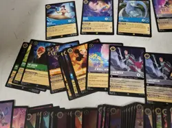600+ Disney Lorcana Card Lot First Chapter To Azurite Sea w/ Legendary Rare Foil - Image 3