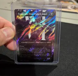 Sephiroth, Fabled SOLDIER (Borderless) (Surge Foil) (0527) Final Fantasy MTG - Image 2