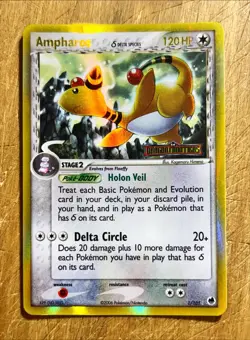 Ampharos 1/101 | 2006 Pokemon Dragon Frontiers Reverse Holo | LP/MP - Image 1