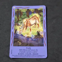 Faith Bella Sara Foil Card Italian Magical Friends NM - Image 1