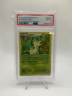 Leafeon BW87 Promo 2013 PSA 8 Pokémon Card - Image 1