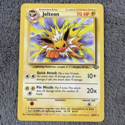 Pokemon TCG Jungle Set Vaporeon Flareon Jolteon Pokemon Cards Non Holo LP/MP - Image 12
