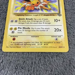 Pokemon TCG Jungle Set Vaporeon Flareon Jolteon Pokemon Cards Non Holo LP/MP - Image 13