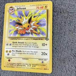 Pokemon TCG Jungle Set Vaporeon Flareon Jolteon Pokemon Cards Non Holo LP/MP - Image 16