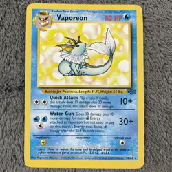 Pokemon TCG Jungle Set Vaporeon Flareon Jolteon Pokemon Cards Non Holo LP/MP - Image 26