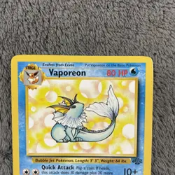 Pokemon TCG Jungle Set Vaporeon Flareon Jolteon Pokemon Cards Non Holo LP/MP - Image 4