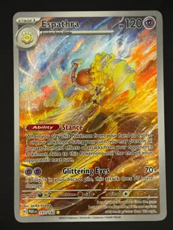 Pokemon - Espathra - 197/182 Paradox Rift - Illustration Rare - Near Mint - Image 1