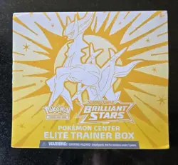 Pokemon Trading Card Game Sword & Shield Brilliant Stars Pokémon Center Elite Trainer Box - Image 7