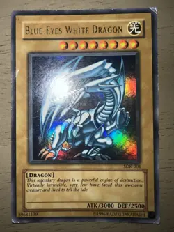 Blue-Eyes White Dragon SDK-001 | 2002 Starter Deck Kaiba | Original YuGiOh Holo - Image 3