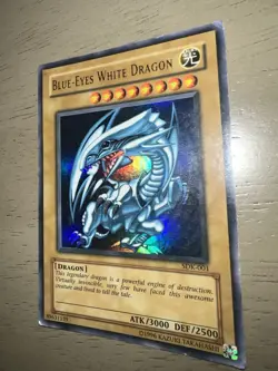 Blue-Eyes White Dragon SDK-001 | 2002 Starter Deck Kaiba | Original YuGiOh Holo - Image 8