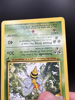Beedrill 21/130  -Vintage Rare Pokémon Card- Base Set 2 - Image 12
